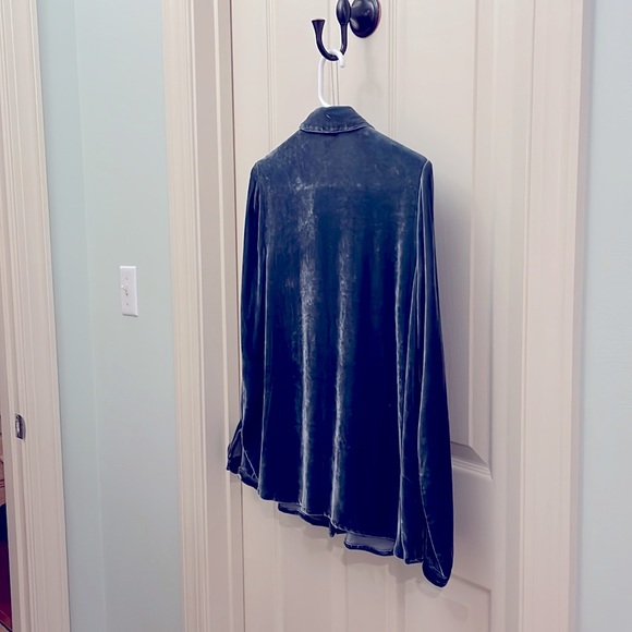 J Jill XS NAVY VELVET - Picture 3 of 3